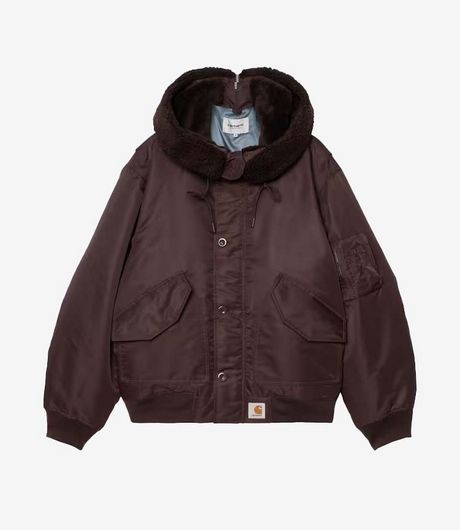 Carhartt WIP Hd Oltera Bomber Nylon Palisander/Angelite