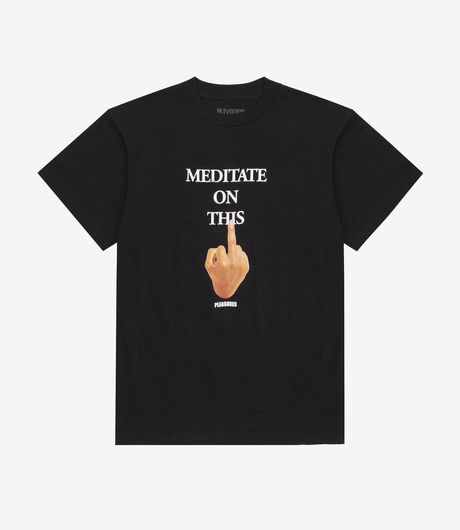 Pleasures Message T-Shirt Black