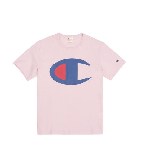 Champion Big Logo T-Shirt Pink