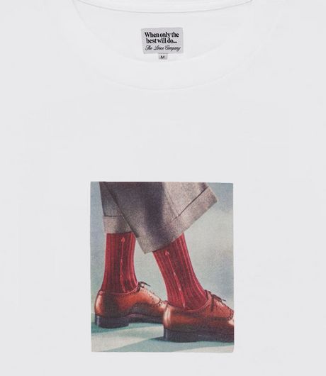 The Loose Company Socks T-Shirt White