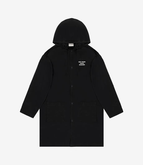 Drôle de Monsieur La Parka Slogan Black