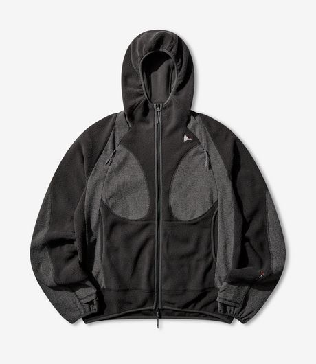 ROA Ocular Polartec Thermal Pro Zip Up Hoodie Black