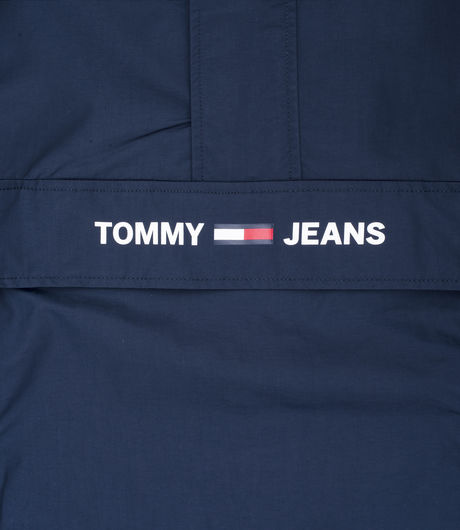 Tommy Jeans Padded Popover Anorak Black Iris 
