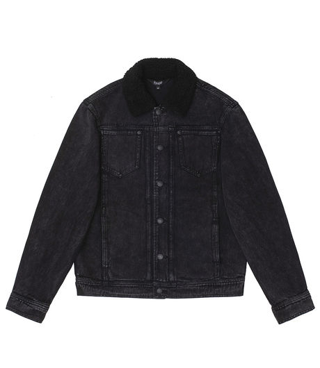 Ripndip Fucking Fuck Denim Sherpa Jacket Black Wash