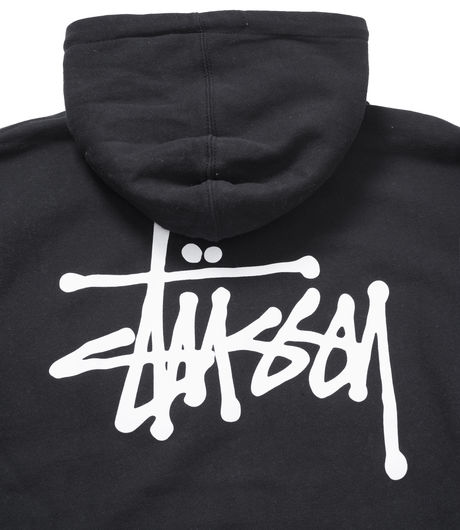 Stussy Basic Stussy Hood Black