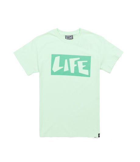 Life's a Beach Life Tee Green