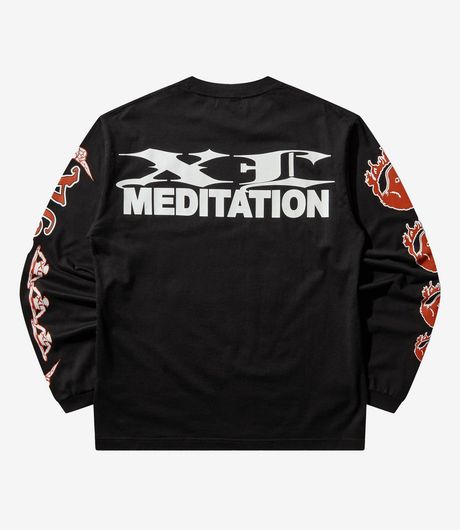 XLARGE Meditation L/S Tee Black
