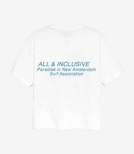 New Amsterdam Surf Association Resorts Tee White