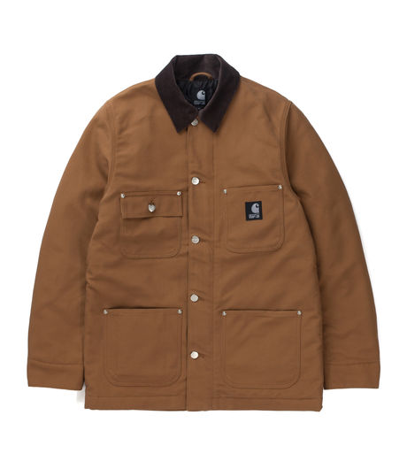 Carhartt Chore Coat XXV Hamilton Brown/Carhartt Orange rigid
