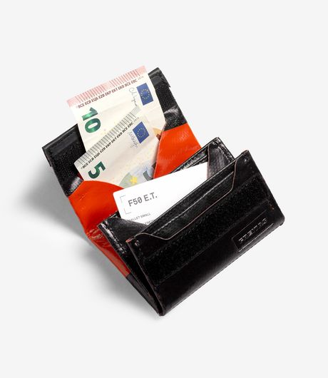 Freitag F50 E.T. Small Wallet Red/Black