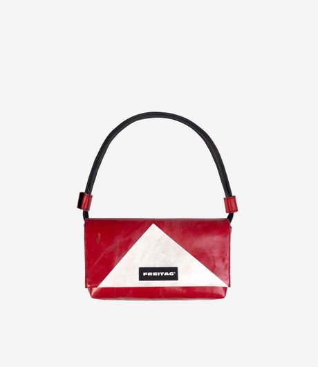 Freitag F171 Laura Small Shoulder Bag Red/White