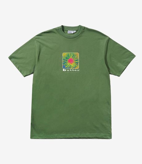 Butter Goods Daisy Tee Canteen Green