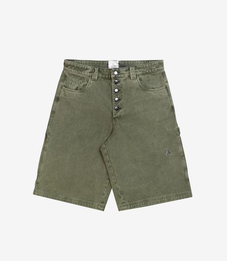 ROA Ash Canvas Shorts Sage Green