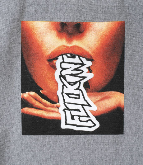 Fucking Awesome Slurp Hoodie Heather Grey