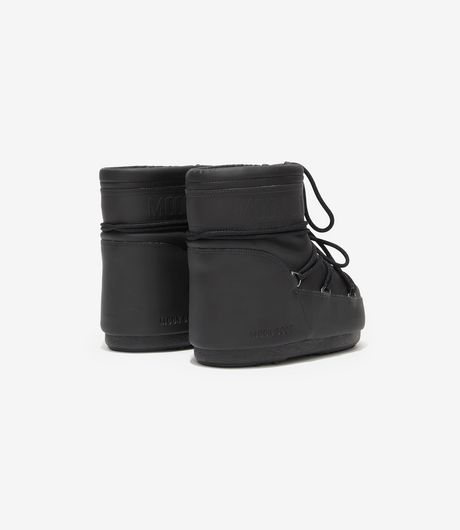 Moon Boot Icon Low Rubber Boot Black