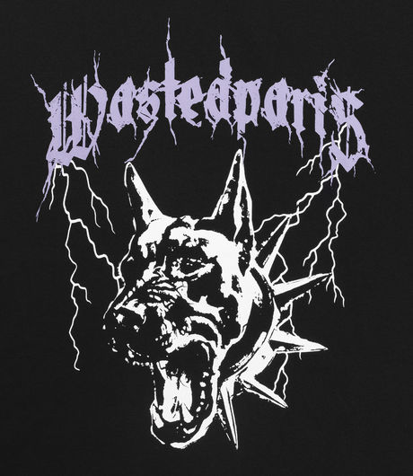 Wasted Paris T-shirt Spike Black