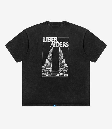 Liberaiders Candi Bentar Tee Black