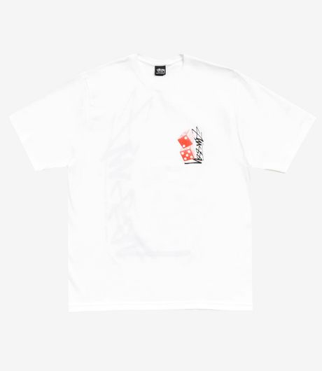 Stussy Tall Dice Tee White