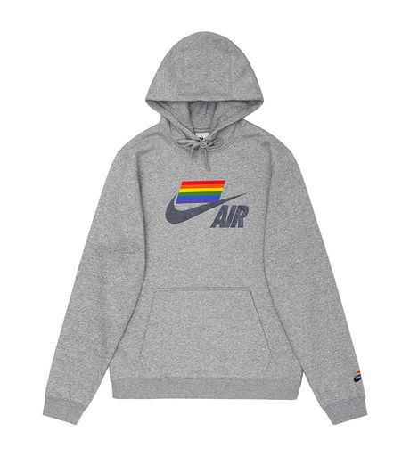 Nike 'Be True' Hoodie Grey Heather 