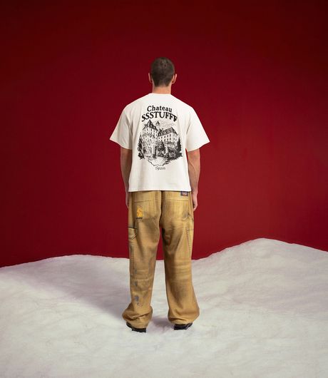 SSSTUFFF Chateau SSSTUFFF Clues Tee White