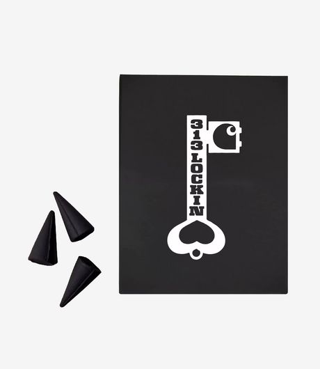 Carhartt WIP Locked Cone Incense White/Black