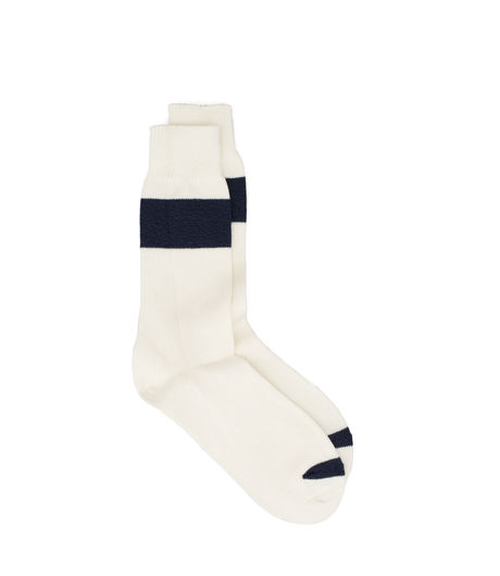 Universal Works Light Hoop Socks Ecru