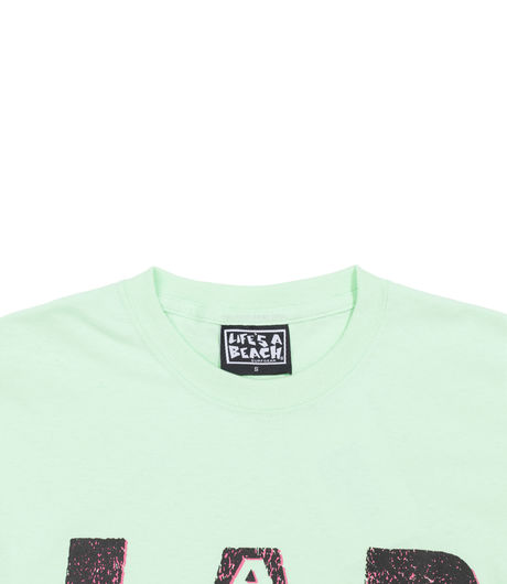 Life's a Beach Freestyle Tee Green