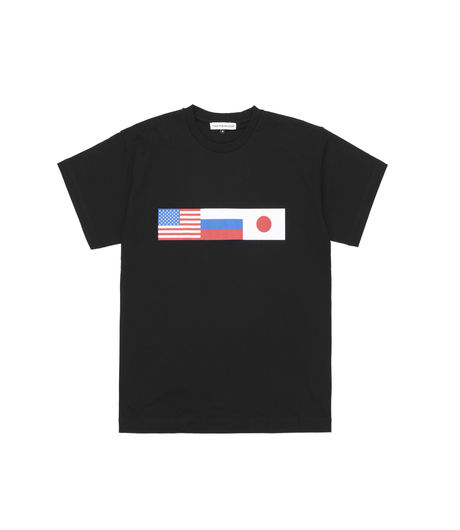 Gosha Rubchinskiy Flag T-Shirt Black