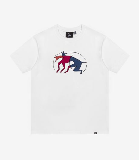 by Parra The Zoomies T-Shirt White