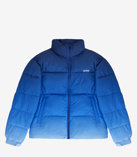 Arte Antwerp Joey Degrade Puffer Jacket Blue