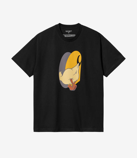 Carhartt WIP S/S Deadkebab Knock Knock T-S Black