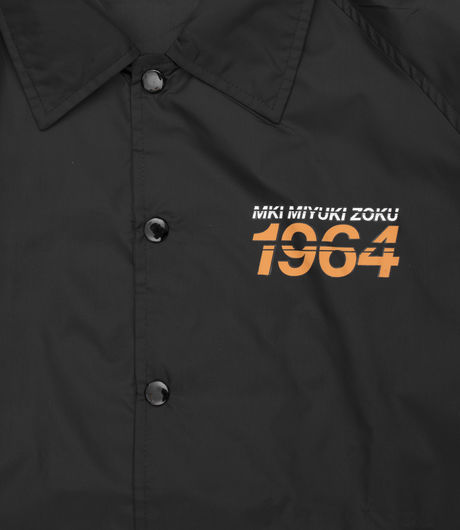 MKI Miyuki-Zoku Racing Coach Jacket Black