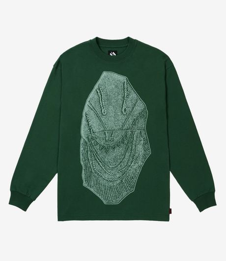 The Trilogy Tapes Visitor Longsleeve Green