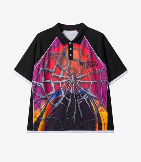 SSSTUFFF Spider Football Jersey Multi