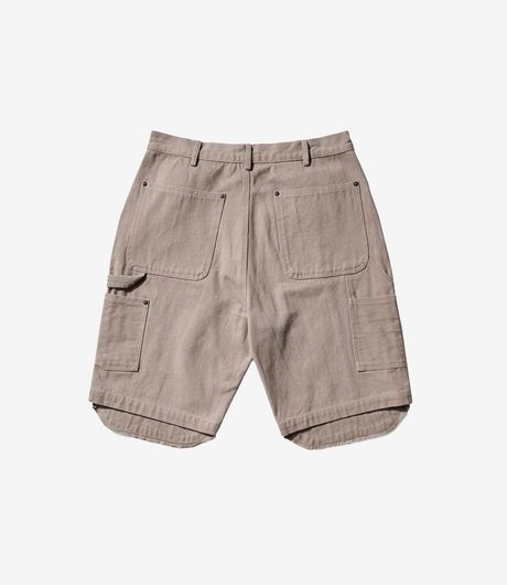 Umbro Shinguard Canvas Shorts Greige
