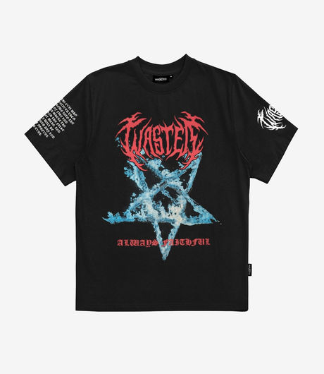 Wasted Paris Hell Nation T-Shirt Black