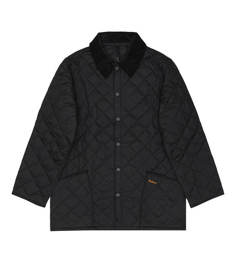 Barbour Liddesdale Quilt Black