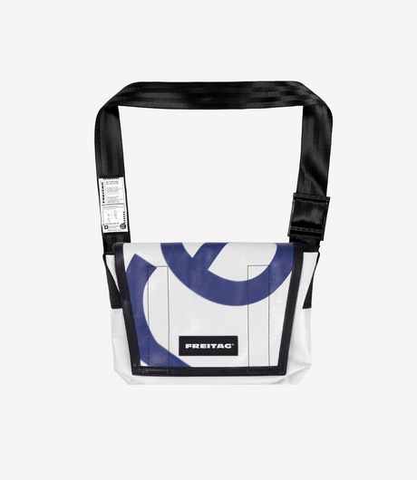 Freitag F11 Lassie Small Messenger Bag White/Blue