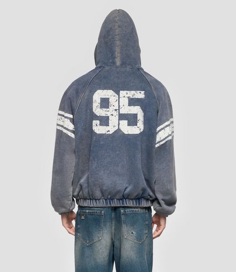 MISBHV Axel 95 Zipped Hoodie Navy