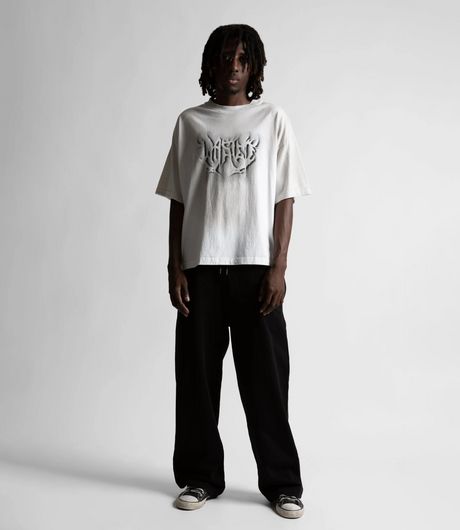 Wasted Paris Sword Boxy T-Shirt Faded White