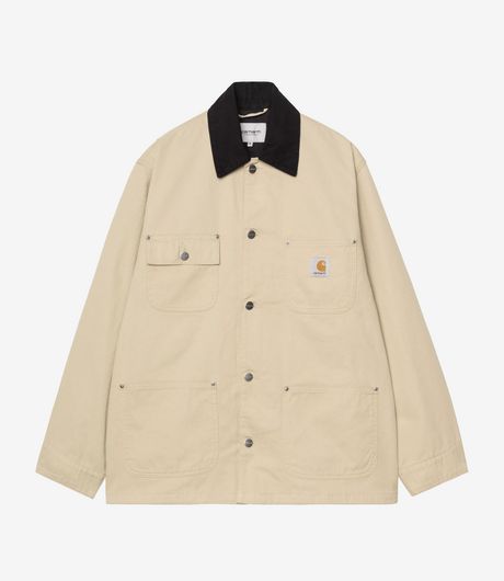 Carhartt WIP OG Chore Coat Moraga Twill Barchan/Black Rinsed