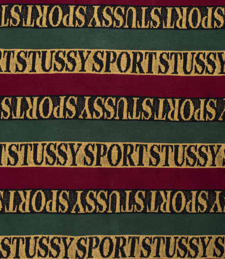 Stussy Stripe Crew Black