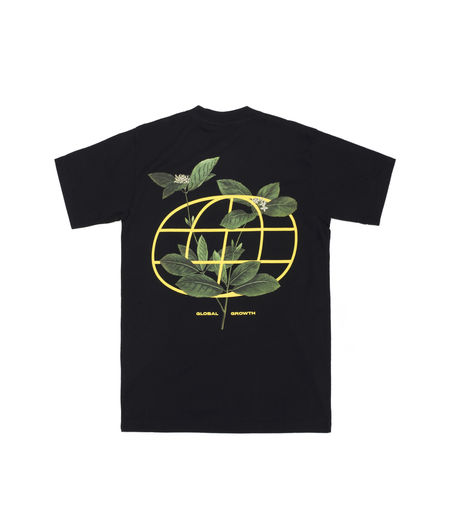 Olaf Hussein Global Growth Tee Black