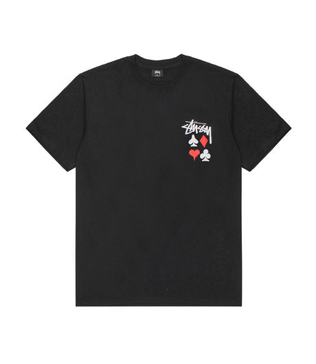 Stussy Full Deck 2 Tee Black