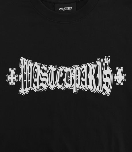 Wasted Paris London Cross T-Shirt Black