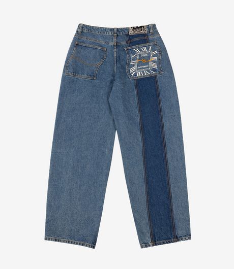Dime Baggy Denim Pants Knowtomatic Blue