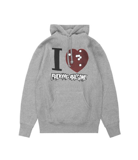 Shop Grey Fucking Awesome Hoodies at itk online store