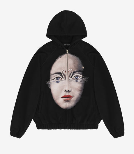 MISBHV Olbinski Edition Zipped Hoodie Black