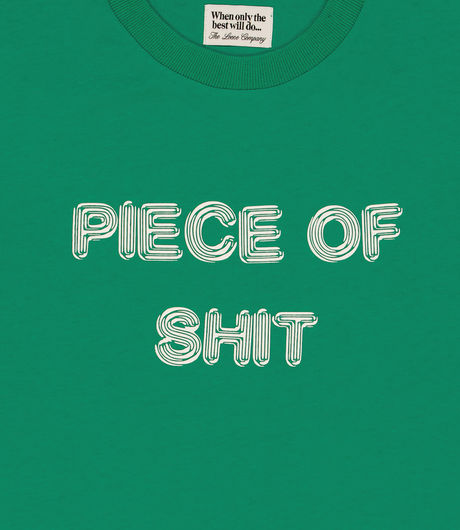 The Loose Company Peace Of Shit Tee Green