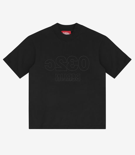 032c Short Sleeve Sweater Black